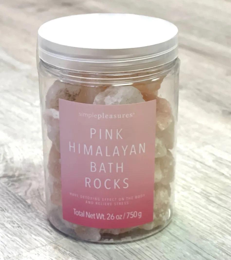 Pink Himalayan Bath Rocks available at Soul Synergy Wellness