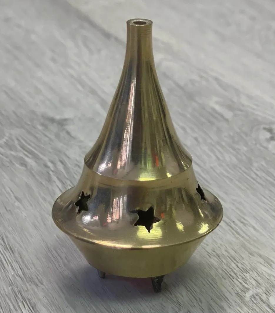 Brass Incense Burner available at Soul Synergy Wellness