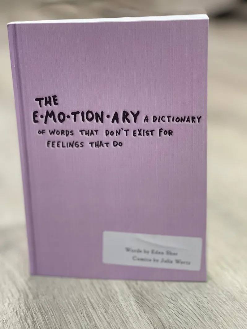 The Emotionary Book by Eden Sher is available