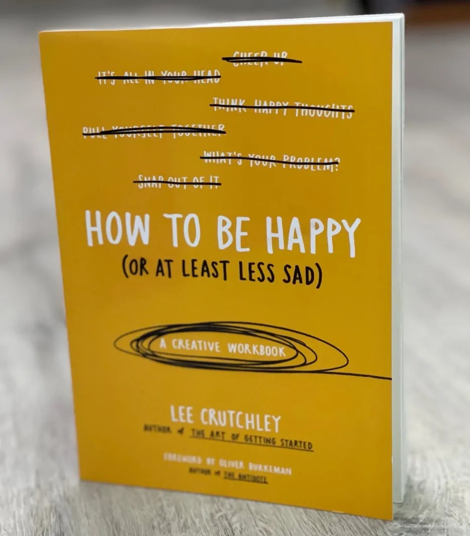 How to Be Happy Book by Lee Crutchley is available