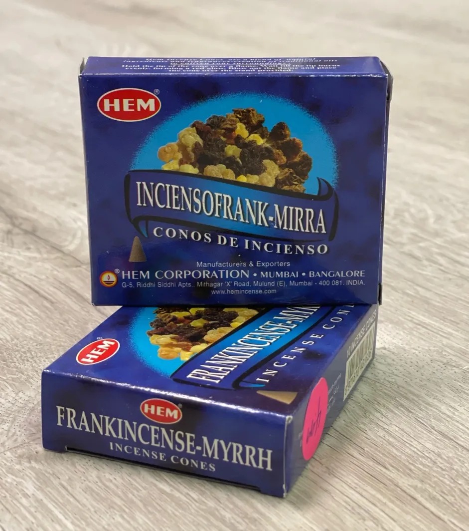 Inciensofrank Mirra Incense Cones at Soul Synergy Wellness