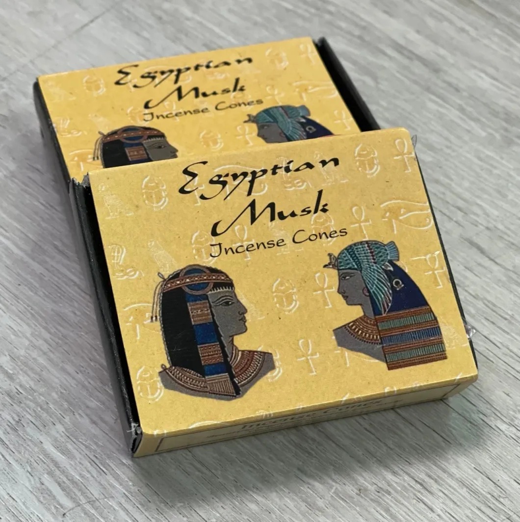 Egyptian Musk Incense Cones at Soul Synergy Wellness