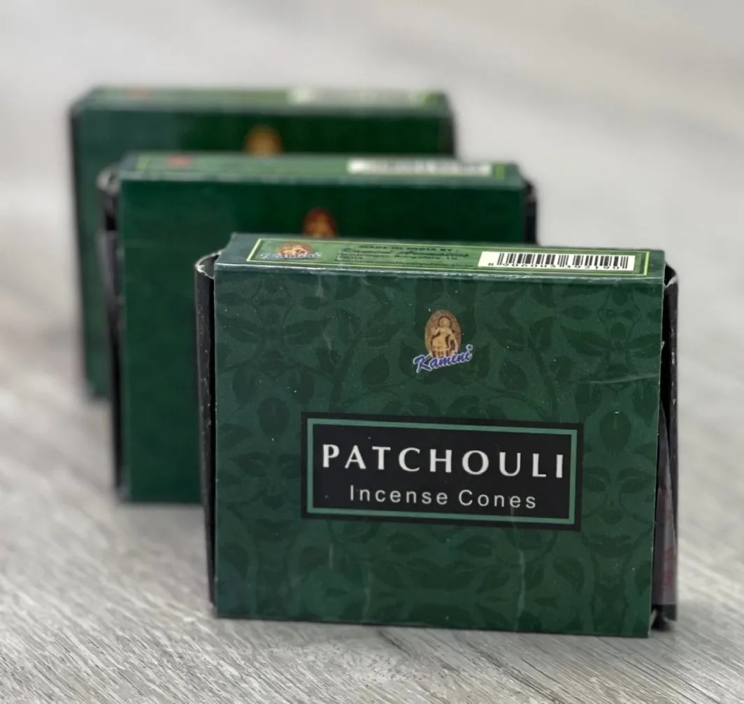 Patchouli Incense Cones available at Soul Synergy Wellness