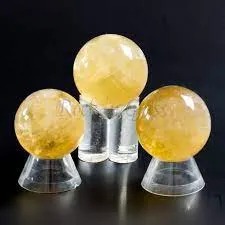Yellow Calcite Orb is available at Soul Synergy Wellness