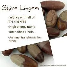 Shiva Lingam Large works with all the chakras